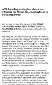 AITA for telling my daughter she cannot introduce her boyfriend to her