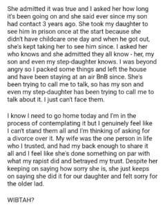 WIBTAH for asking for a divorce because of what my wife did – DJOTD.com